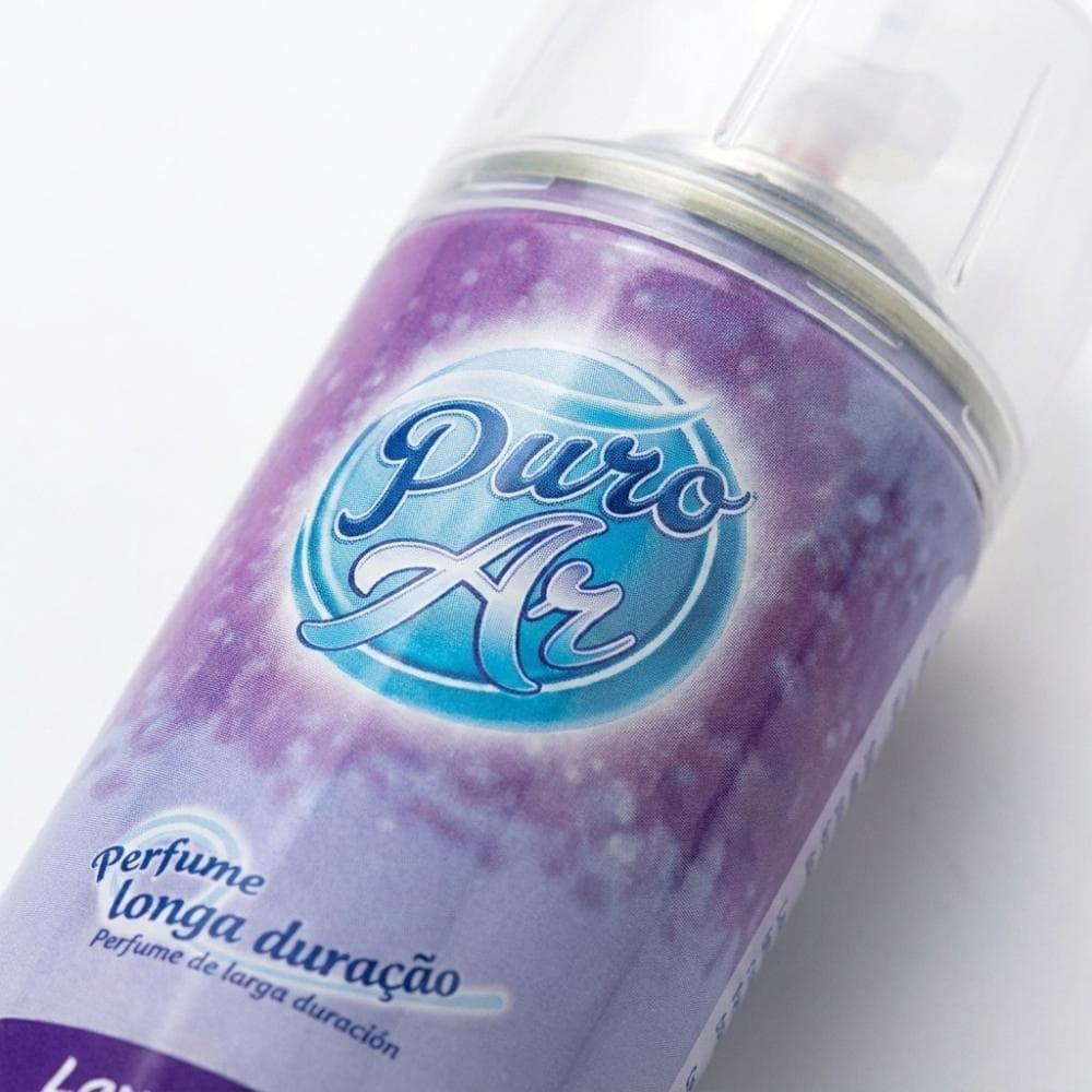 Kit 3 Neutralizador Puro Ar Lavanda 250ml Aromatizador de Ambiente