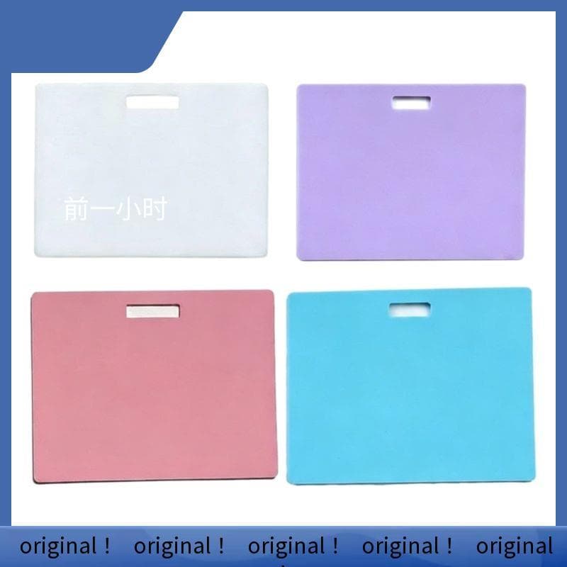 Conjunto De Bloco De Notas De Silicone Com Nota Apagável Vertical E Horizontal-Prancheta De Carretel De Cartão De Identi