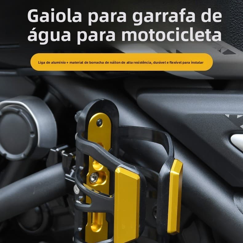 Suporte de copo de água para bicicleta e motocicleta, suporte Universal para bebidas, liga de alumínio, veículo elétrico