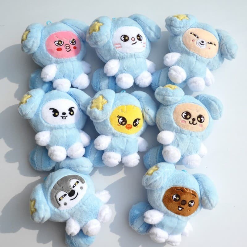 Kpop Idol SKZ RUN IT TASY Boneca De Pelúcia Brinquedos Bangchan Felix Changbin Pingente