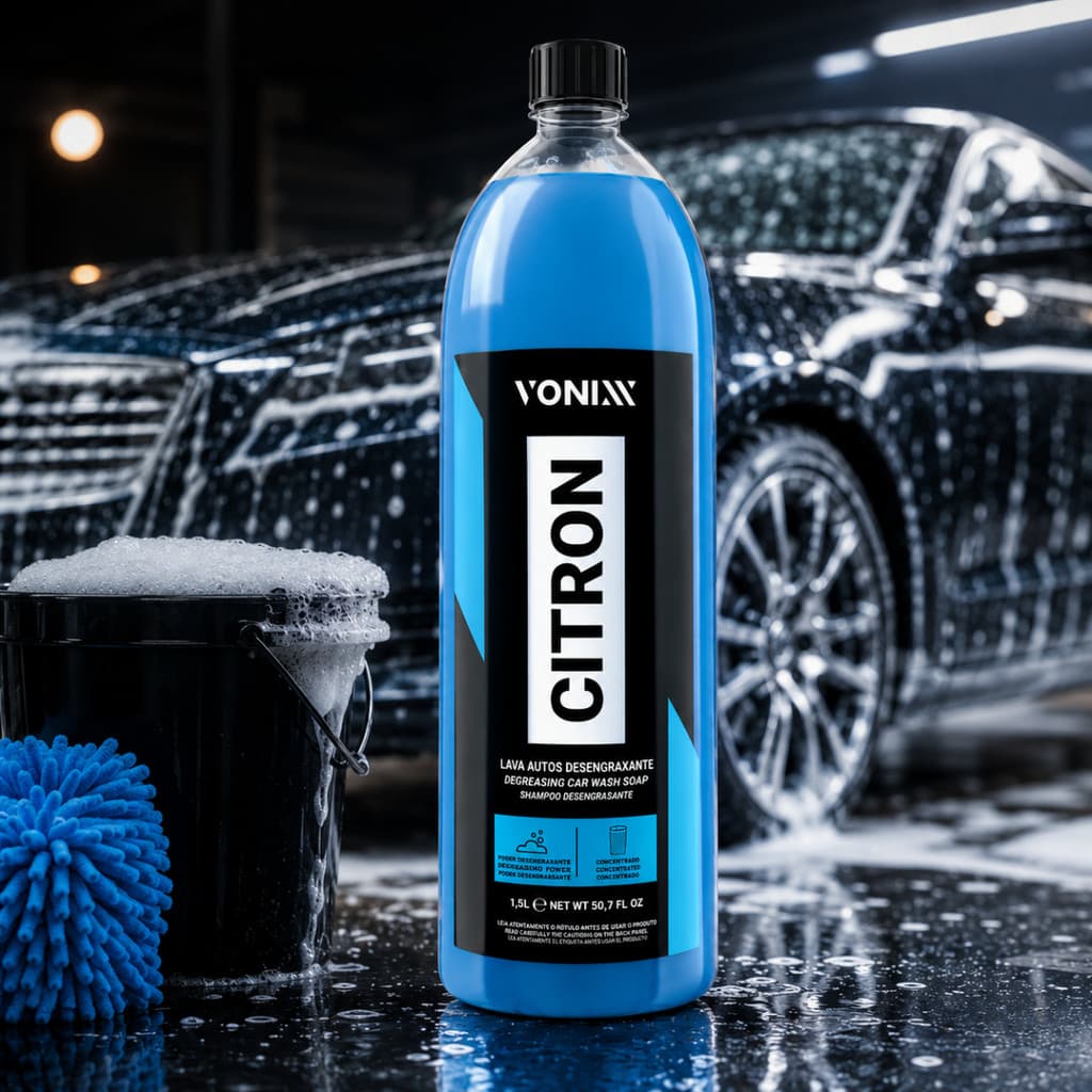 CITRON 1,5L Vonixx Desengraxante Shampoo Automotivo Lava Auto 1:100 Autos Lava Rapido Estetica Automotiva