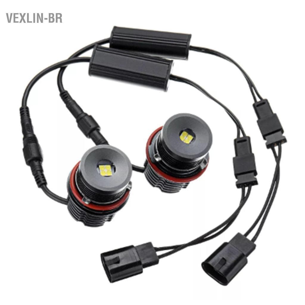 Vexlin-br Alta potência branca 6500K 40 W/pcs LED Angel Eyes Halo Ring Marker substituição de lâmpada para BMW E39 E53