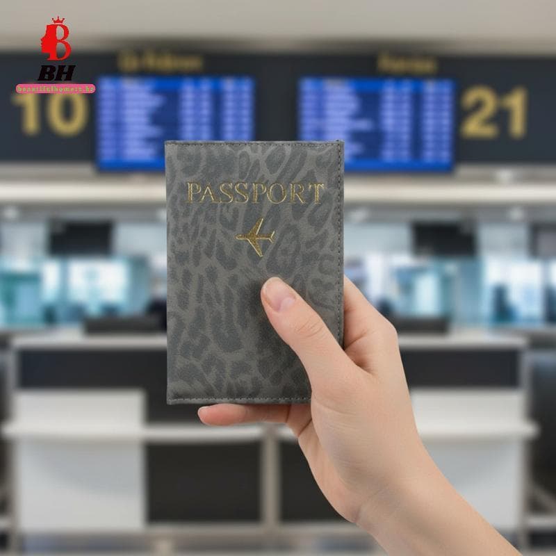 BH-TOY Capa Para Passaporte De Couro PU À Prova D'água Acessório De Viagem Porta Cartão Com Vários Slots Portátil Homens