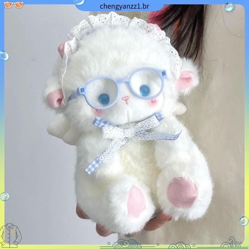 Bonito anjo pequena lã boneca de pelúcia menina coração Ragdoll brinquedo enviar menina presente aniversário namorada na