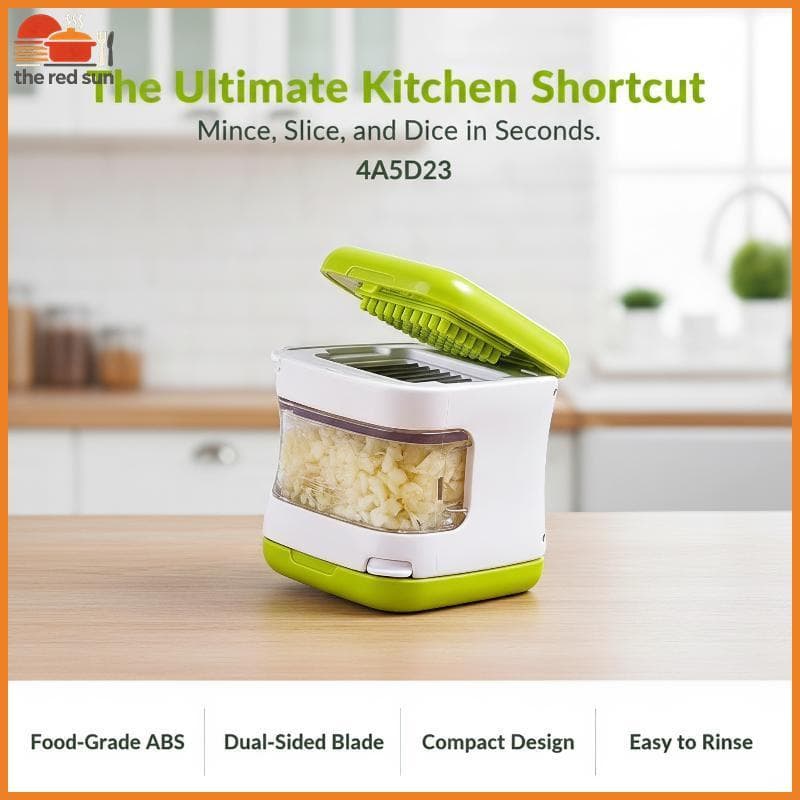 TSBR Mini Prensa Manual De Alho 4 Em 1 Picador Ralador Com Caixa De Armazenamento Para Presente De Cozinha Mãe .