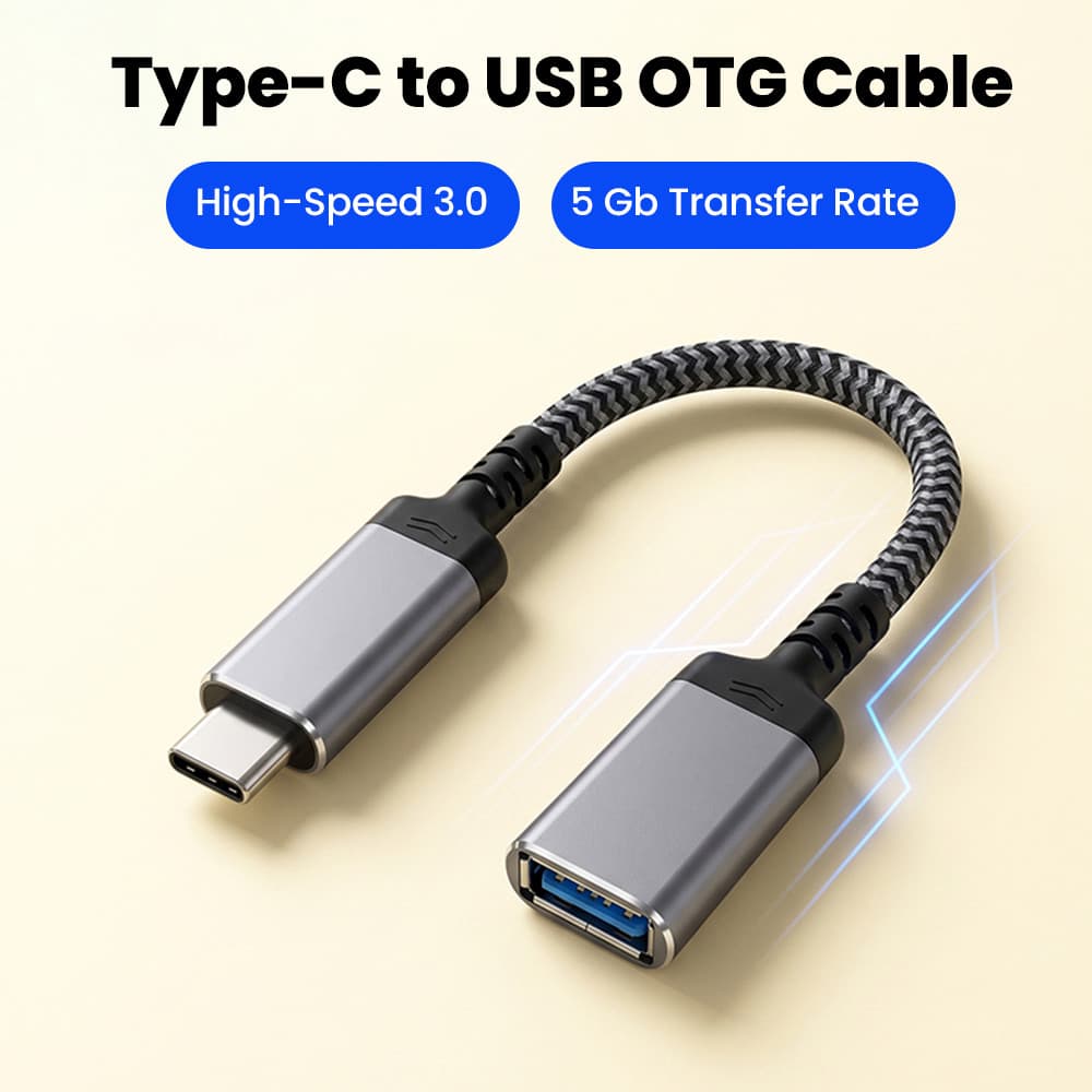 Tipo-C Para USB3.0 OTG Cabo Adaptador USB Macho Fêmea Conversor O Telefone Móvel Tablet Flash Drive