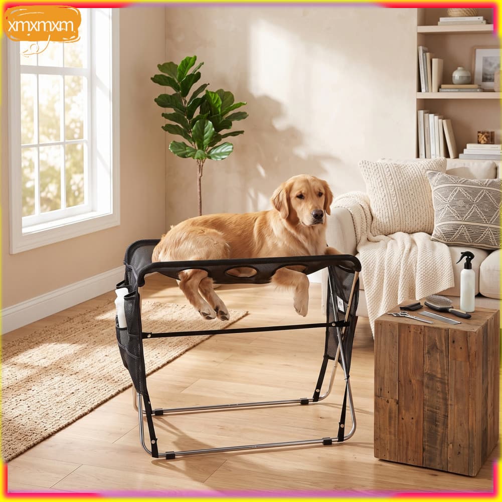 Xmxmxm.br Rede para cuidados com animais de estimação EVGATSAUTO com suporte dobrável e design de 6 furos