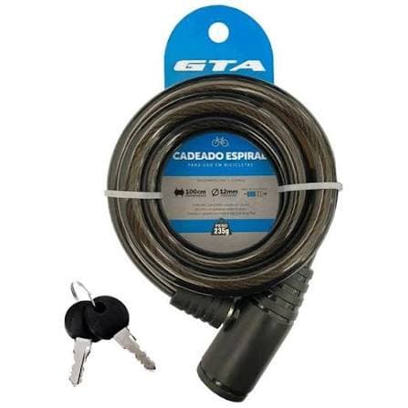 CADEADO GTA ESP 1,5M GROSSO (12MM) PTO GTA