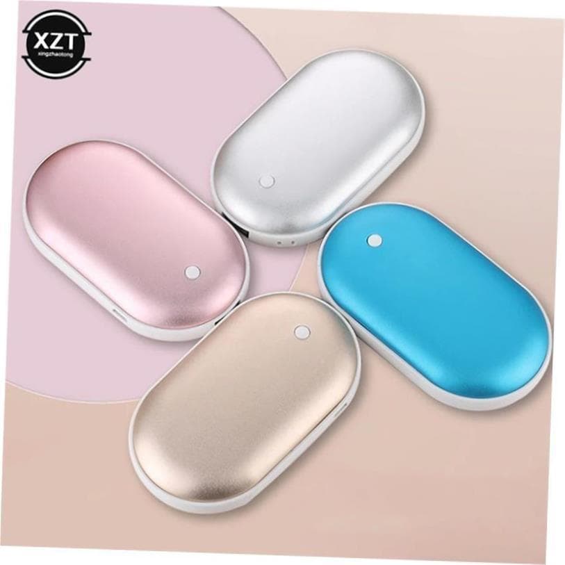 5000mAh Mini Aquecedor De Mãos Almofada De Aquecimento USB Recarregável Prático