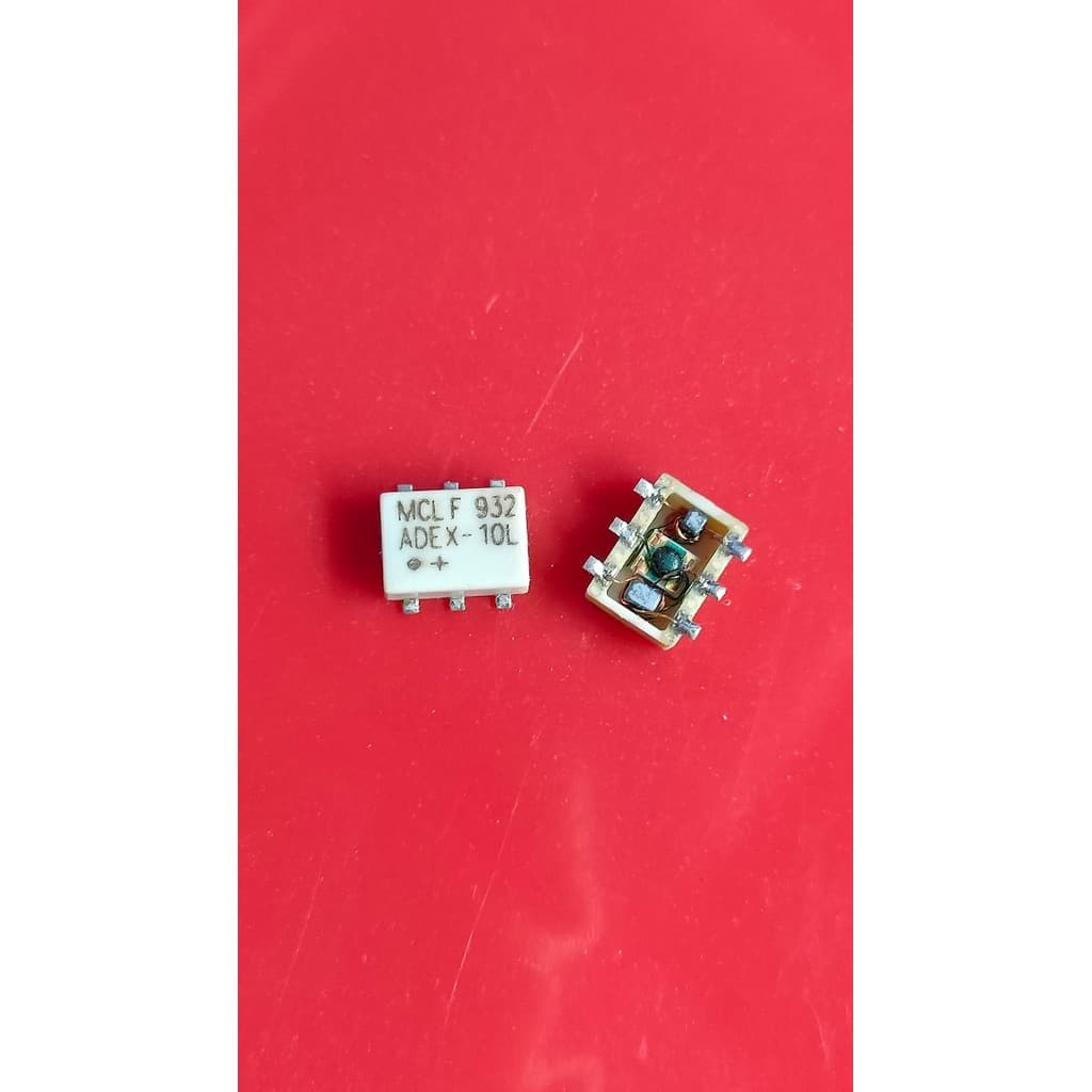 Desmontagem ADEX-10L+ADEX-10H ADE-10H Dual Balance Mixer mini Microondas de Radiofrequência