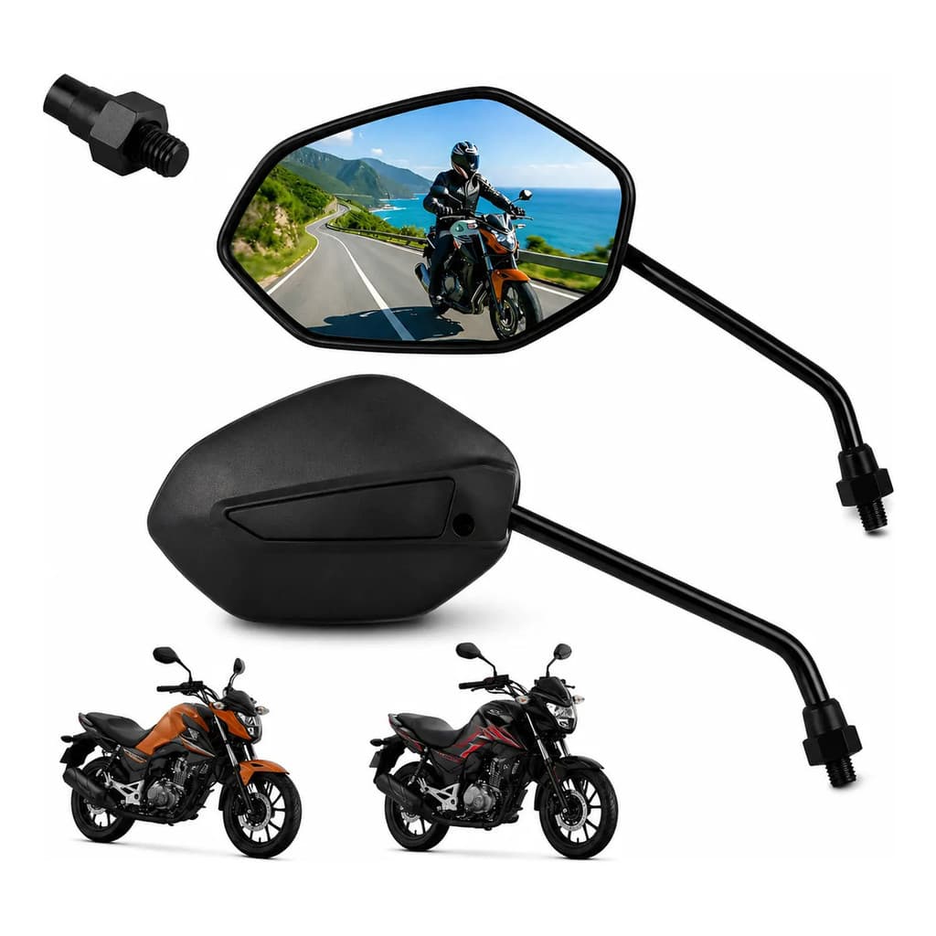 Retrovisor Moto Honda Titan Fan Start Cg 125 150 160
