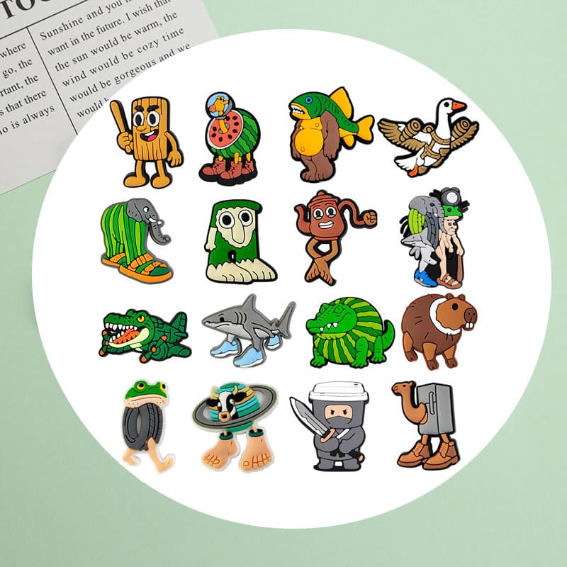 Raquete de tênis amortecedor bonito dos desenhos animados amortecedor tira amortecedor profissional botão dez