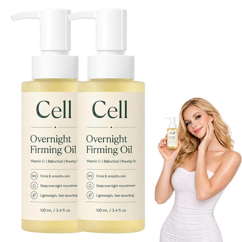 CelluOvernightFirmingBody, Hidratação Profunda, Melhora Instantaneamente a Elasticidade, Firmador Noturno para uma Pele