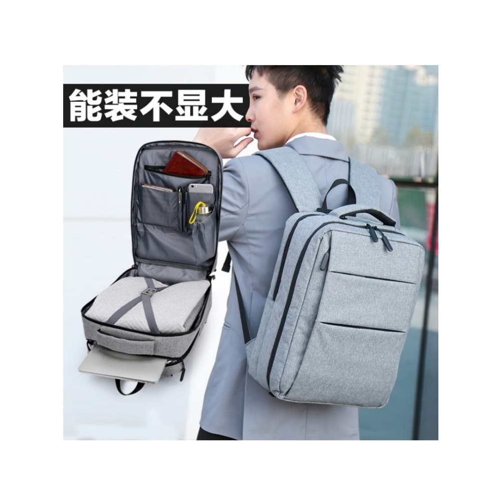Mochila de negócios masculina Casual mochila faculdade escola secundária estudante do ensino médio mochila simples moda