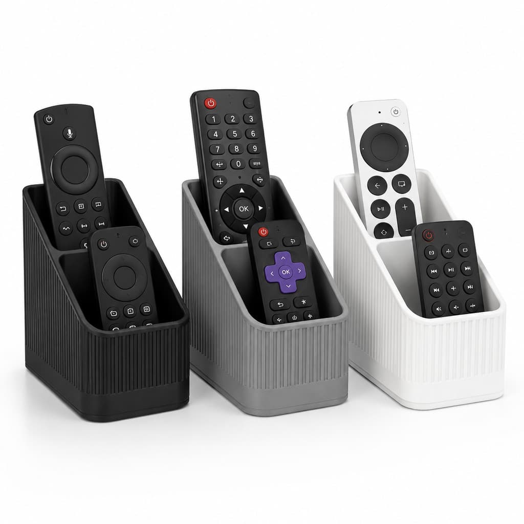 Porta Canetas e Controles  Mesa Organizador de Mesa Rack Sala Quarto Escritório TV Box E Ar Condicionado
