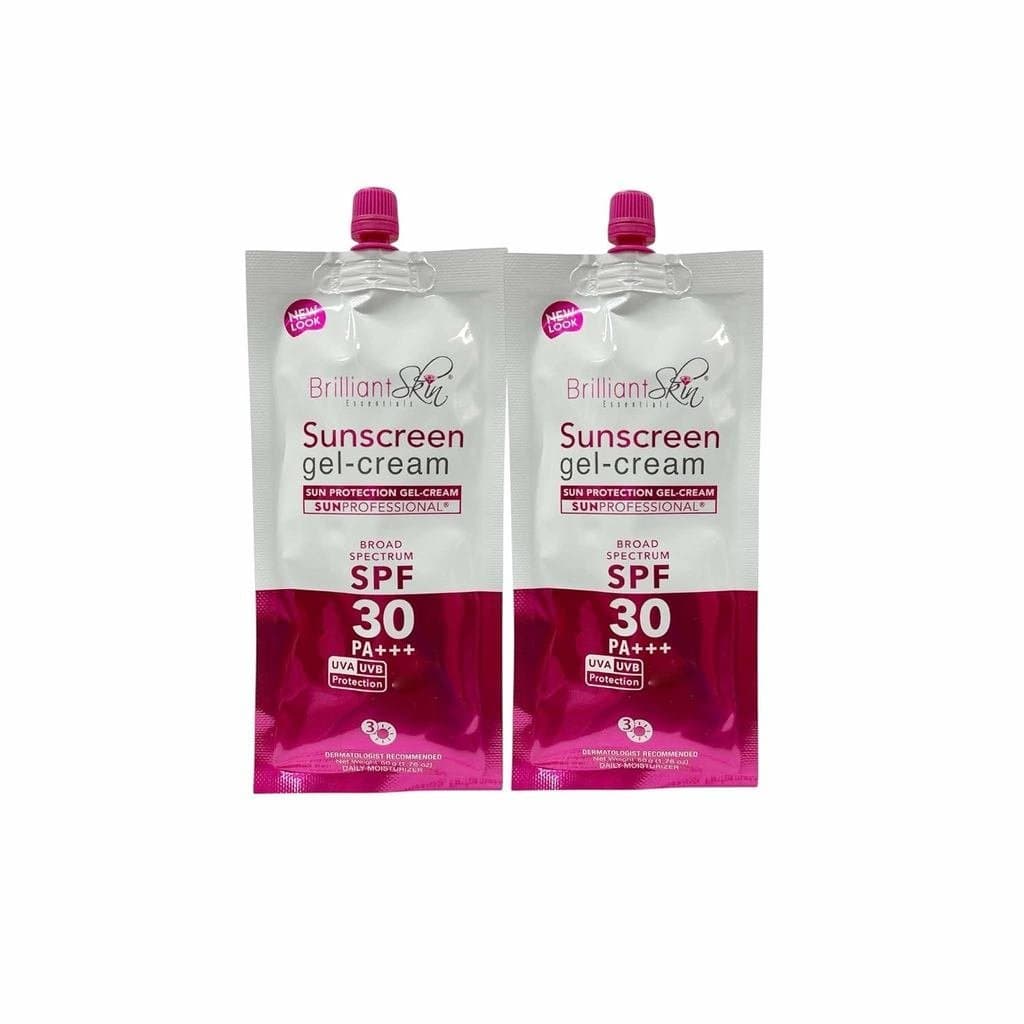 Protetor Solar em Gel-Creme Genérico Brilliant Skin Essentials, Proteção UVA/UVB, FPS 30, 50g, 1,7 Onças (Pacote com 1)