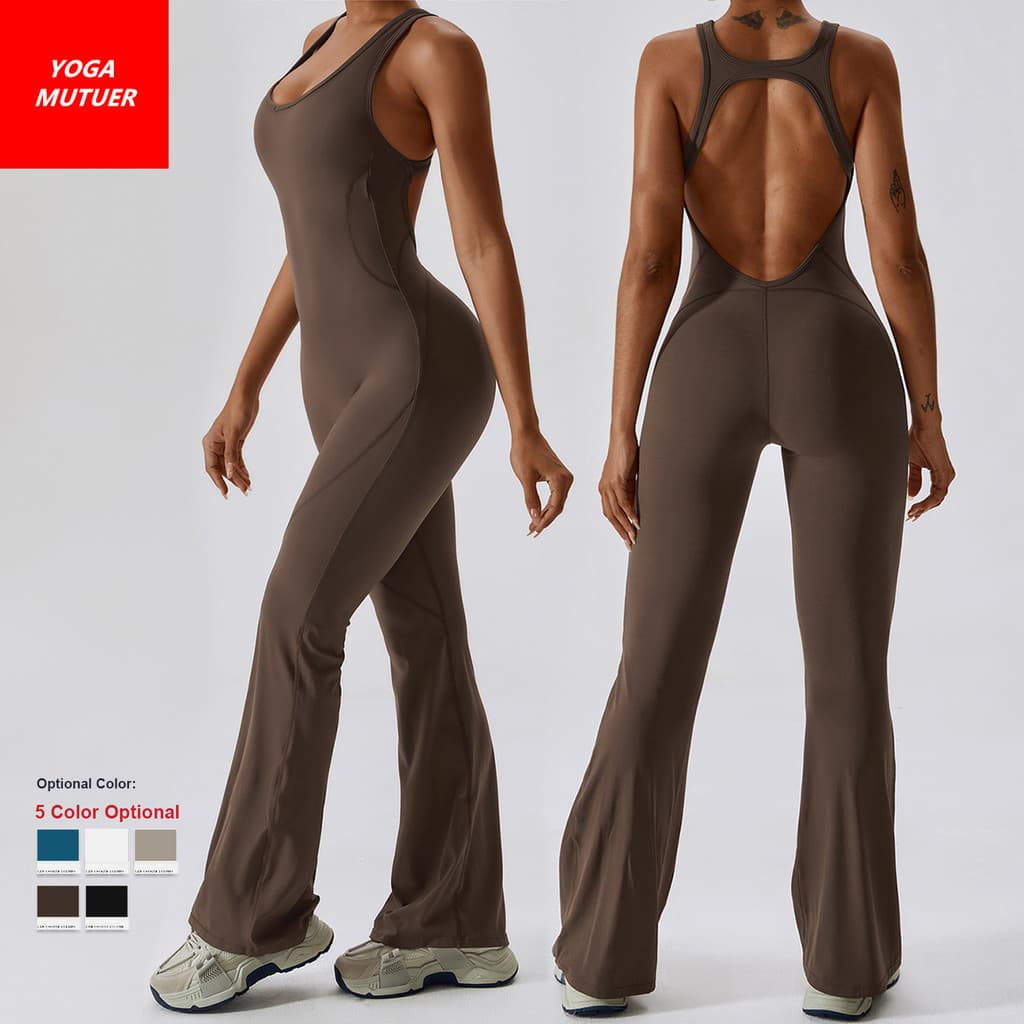 MUTUER Feminino Yoga Com Almofadas Sutiã Macacão Macacões Treino Ginásio Leggings Correndo Esportes Nervuras Queimado Bo