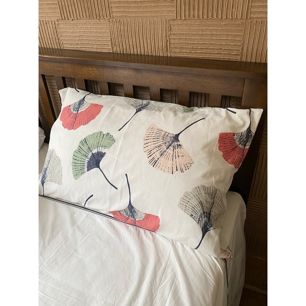 Fronha de algodão puro 100% algodão cor sólida flor padrão 50*80cm fronha tipo Envelope sem par núcleo
