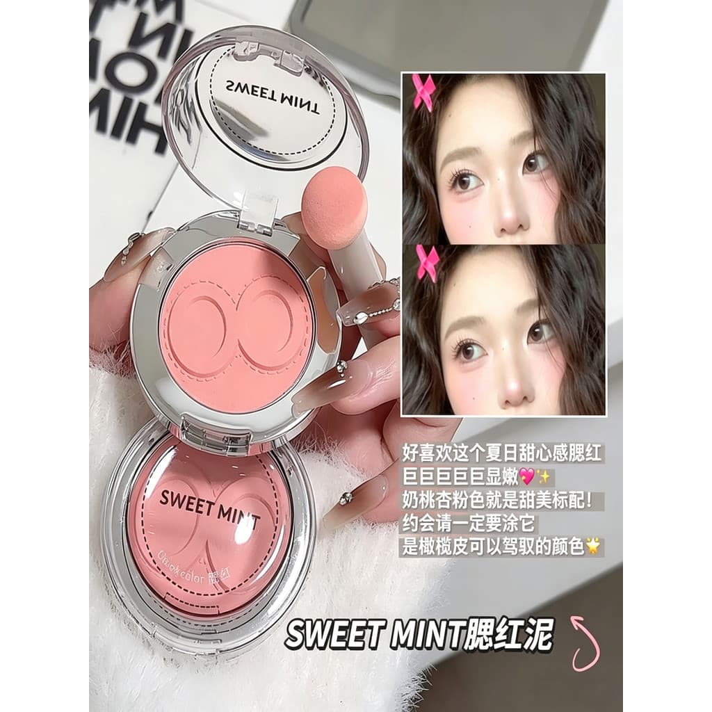 Blush lama creme expansão cor psiquiatra cor blush atmosfera fosco cor desenvolvimento monocromático blush creme Multi-c