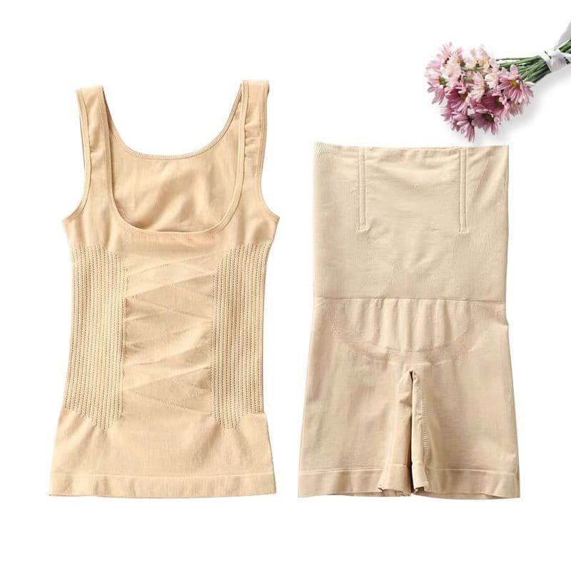 Roupas de emagrecimento calcinha de barriga estreita feminina cintura alta fina barriga espartilho cintura espartilho pó