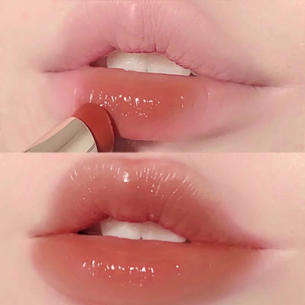 [Zhao Lusi Batom do mesmo estilo] Marca grande genuína à prova d'água antiaderente copo pequeno esmalte labial loja ofic