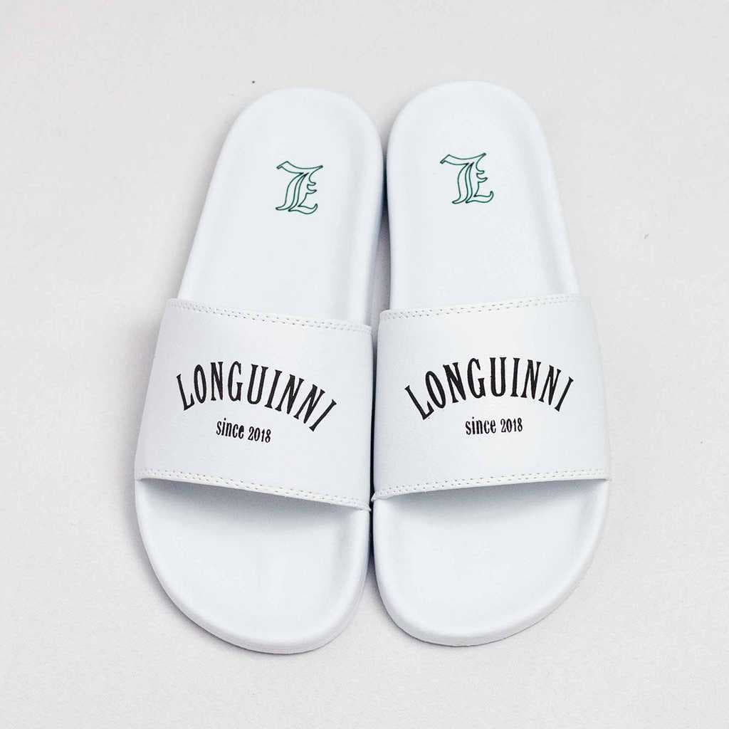 Chinelo Slide Longuinni Style Branco