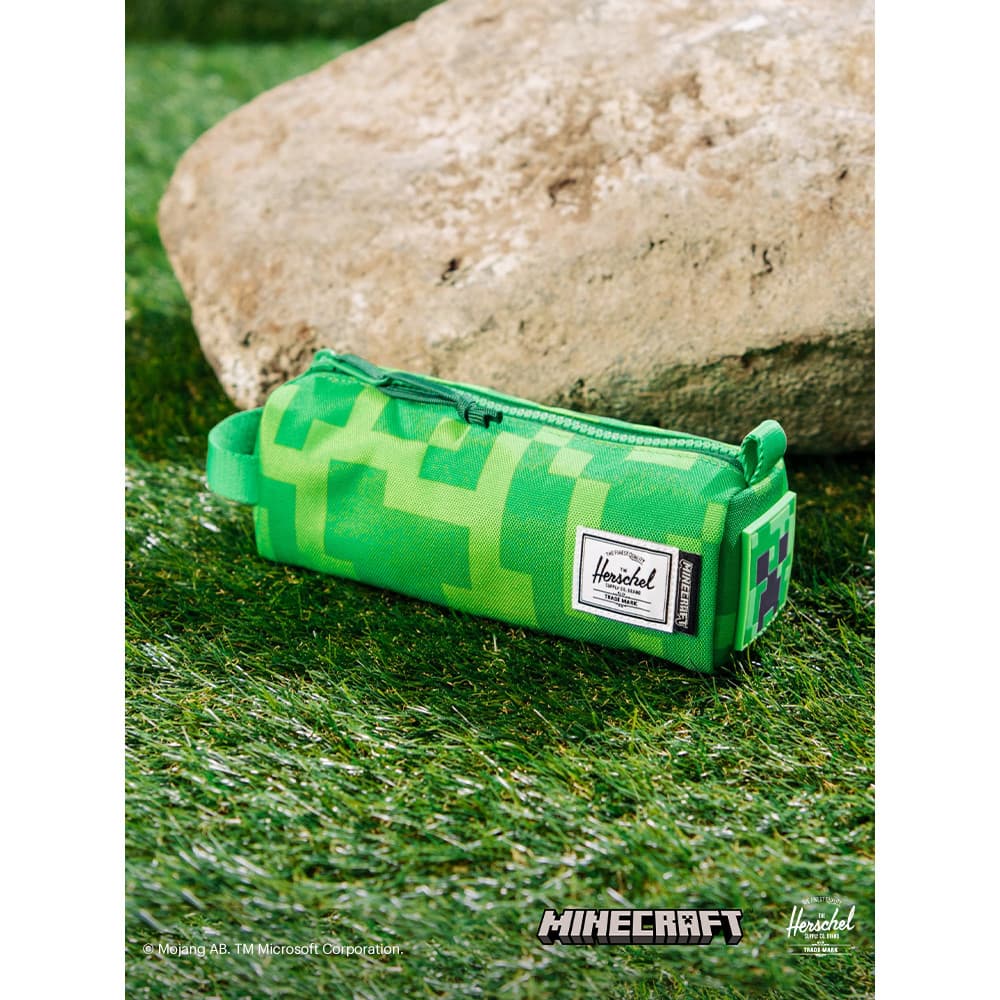 Herschel < minecraft > minecraft Co-Branded Pencil Case Jogo Impressão Papelaria 26 Novos Produtos