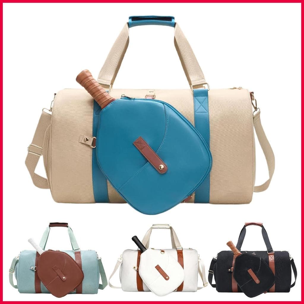 Bolsa Para Raquete De Tênis , Grande Capacidade , À Prova D'água , Com Capa De , De Ombro Unissex Ginástica Sapatos wona