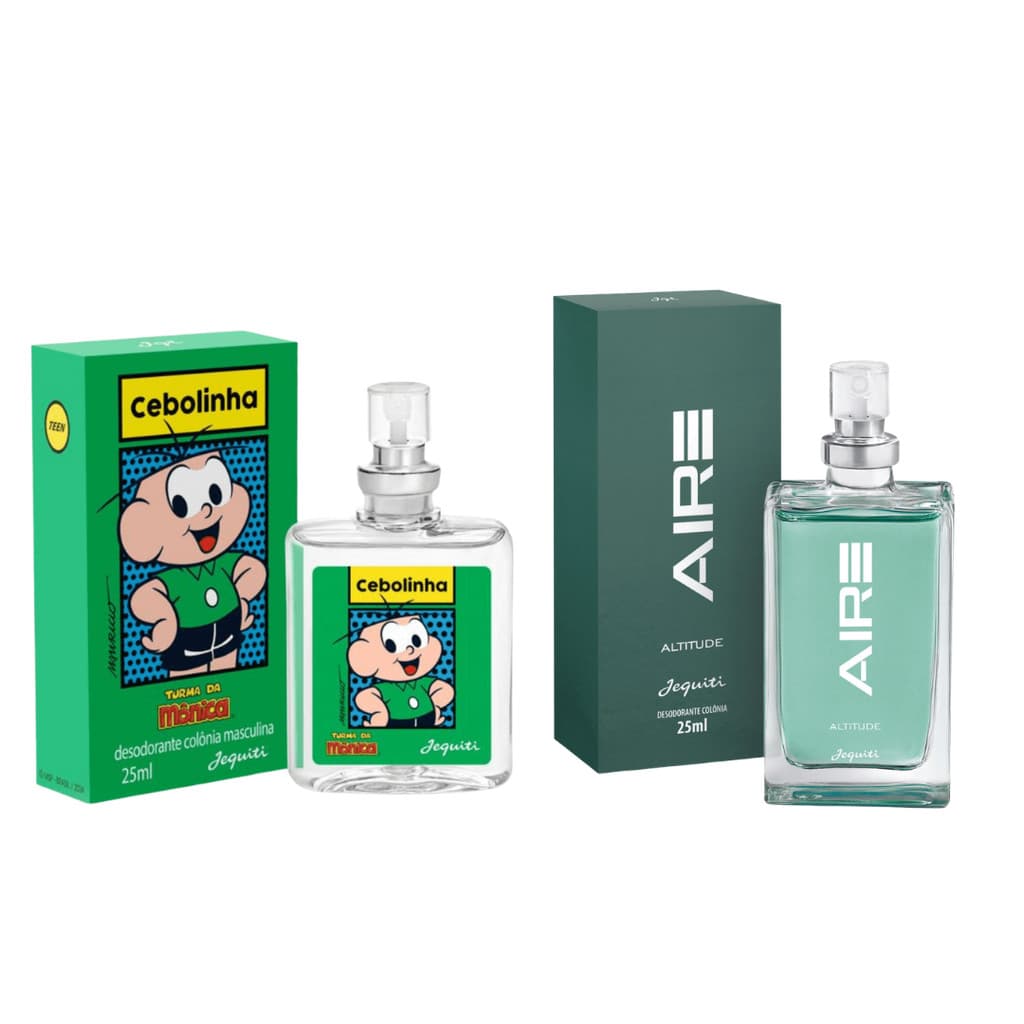 Kit Colônia Cebolinha + Aire Altitude 25ml - Jequiti