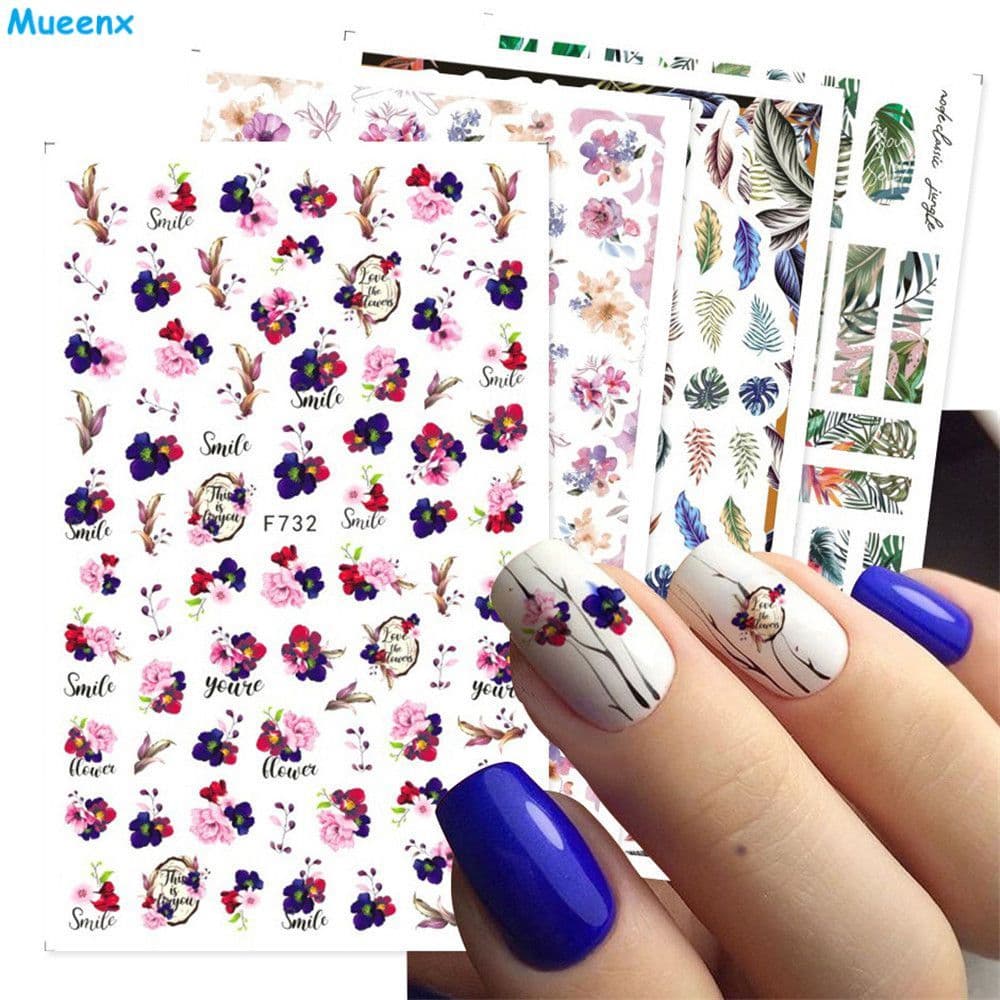 Adesivo para Unhas, Design de Unhas, Decoração de Unhas, Adesivo para Alongamento de Unhas, Puro e Fresco, Seguro