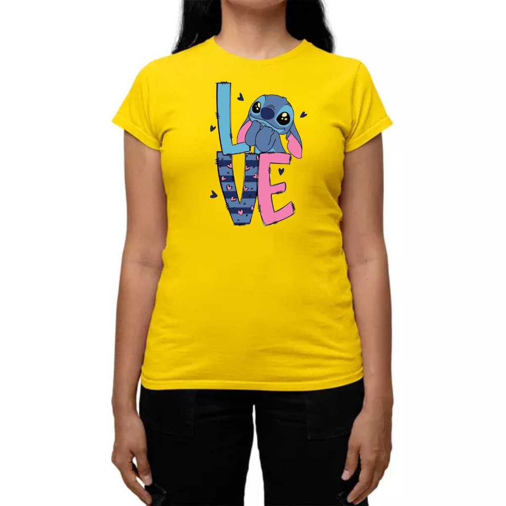 Blusa Camisa Feminina Desenhos love