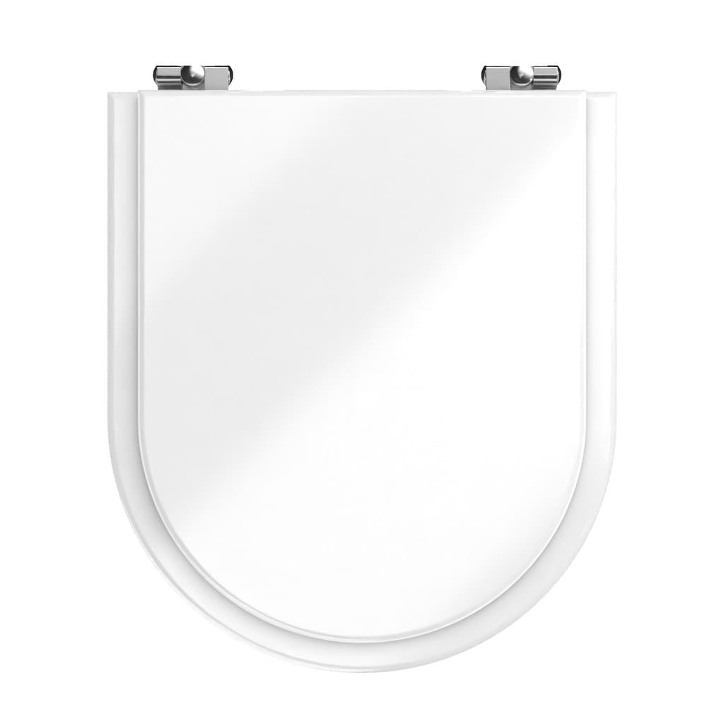 Assento Sanitário Calypso Branco Em Resina Moldada