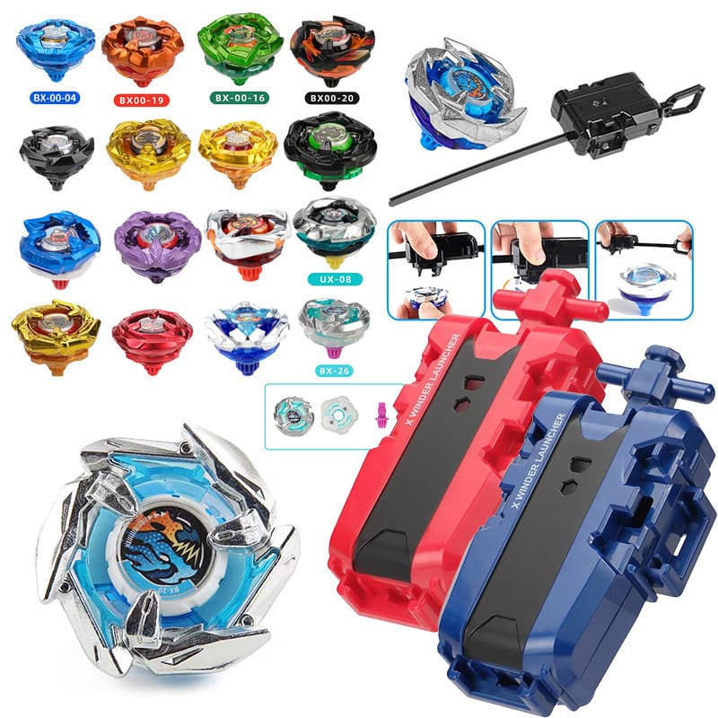 1 Peça Beyblade X Completo UX-03 BX-23-01 Brinquedos de Explosão de Metal Bey Blade Presente para Crianças