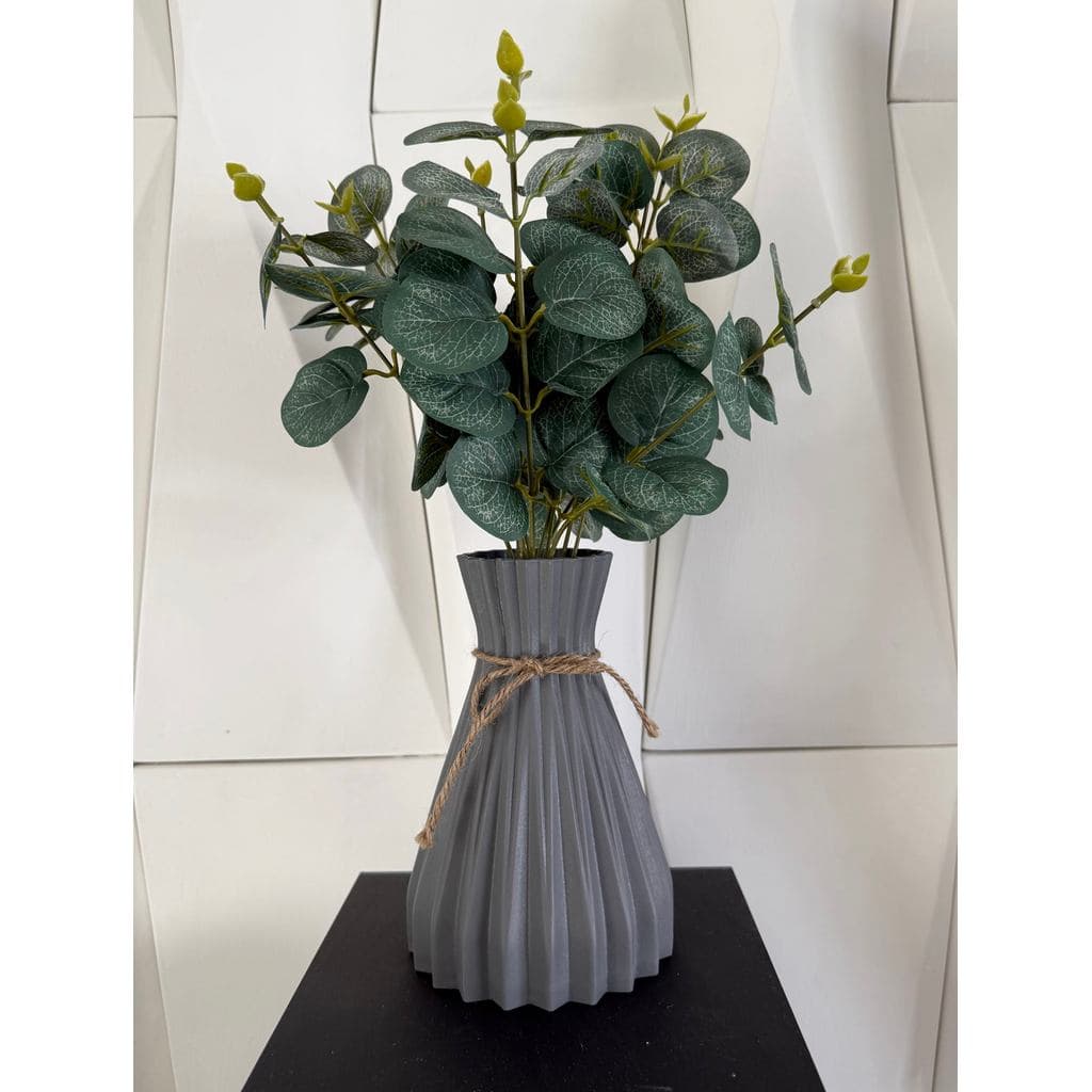 Arranjo Planta Eucalipto Artificial Com Vaso Completo