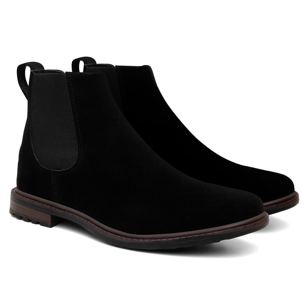 Bota Botina Chelsea Masculina Fazendeiro Confortável