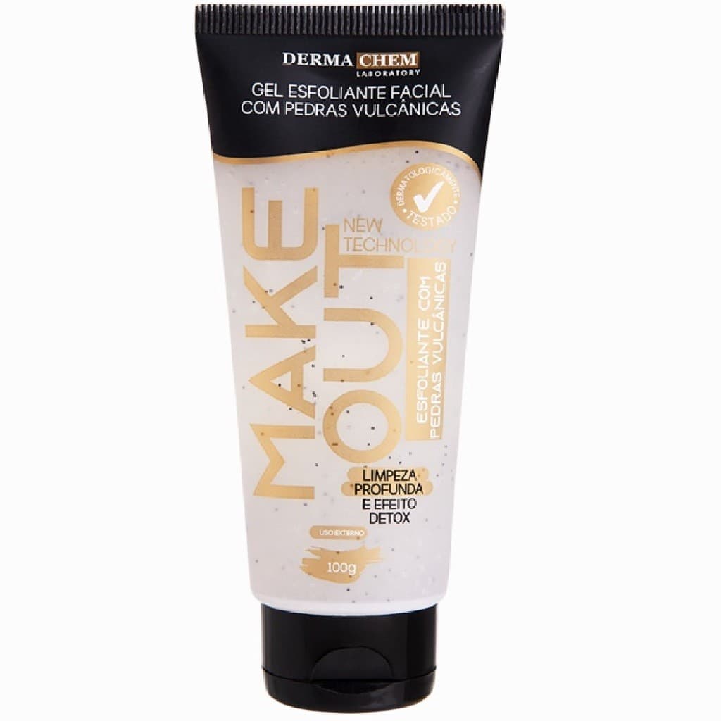 🧼 Gel Esfoliante Pedras Vulcânicas Dermachem 100g Detox ✨