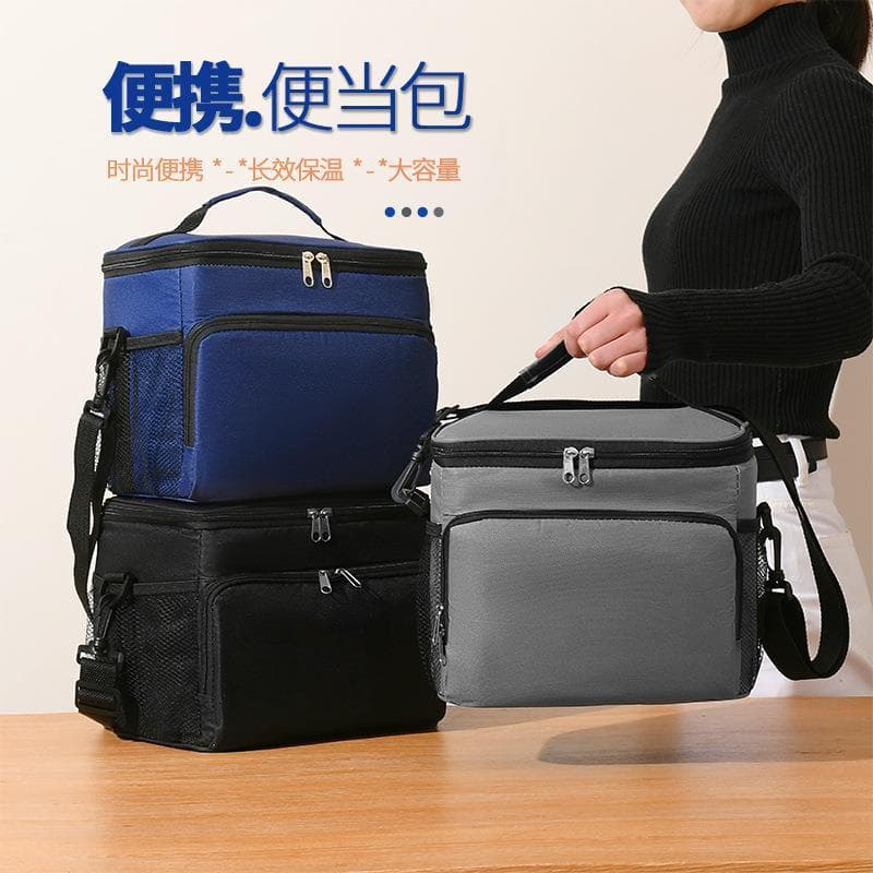 Cross-Border bento saco trabalhadores de escritório com lancheira portátil saco de isolamento lancheira saco de piqueniq