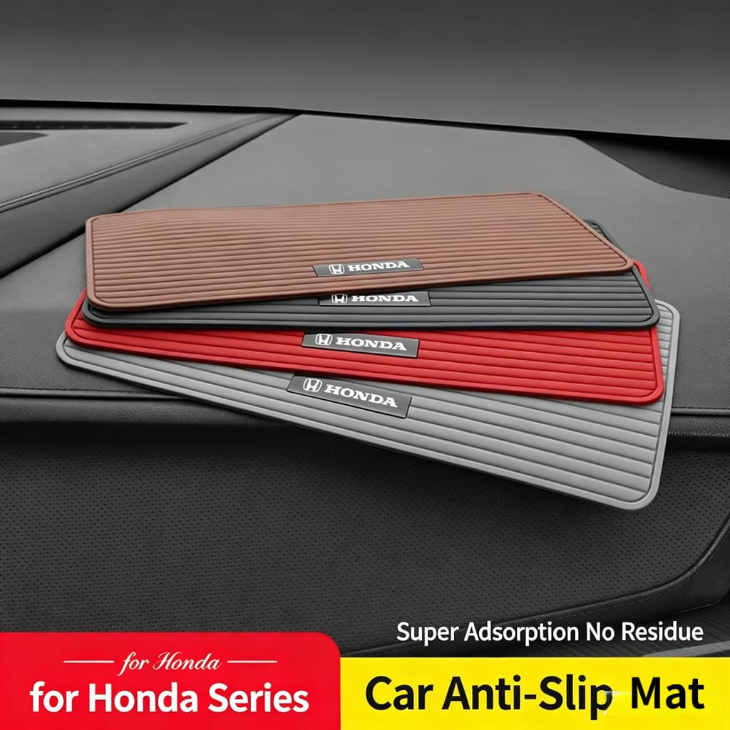 Tapete Antiderrapante para Carro Honda, Tapete de Armazenamento para Painel de Absorção de Choque, CRV HRV CIVIC FIT Ody