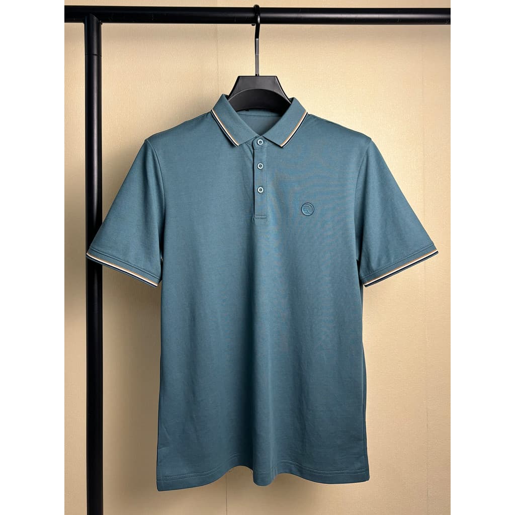 Etiqueta de corte Haijia, 52 algodão fresco respirável confortável masculino verão Casual simples camisa POLO de manga c