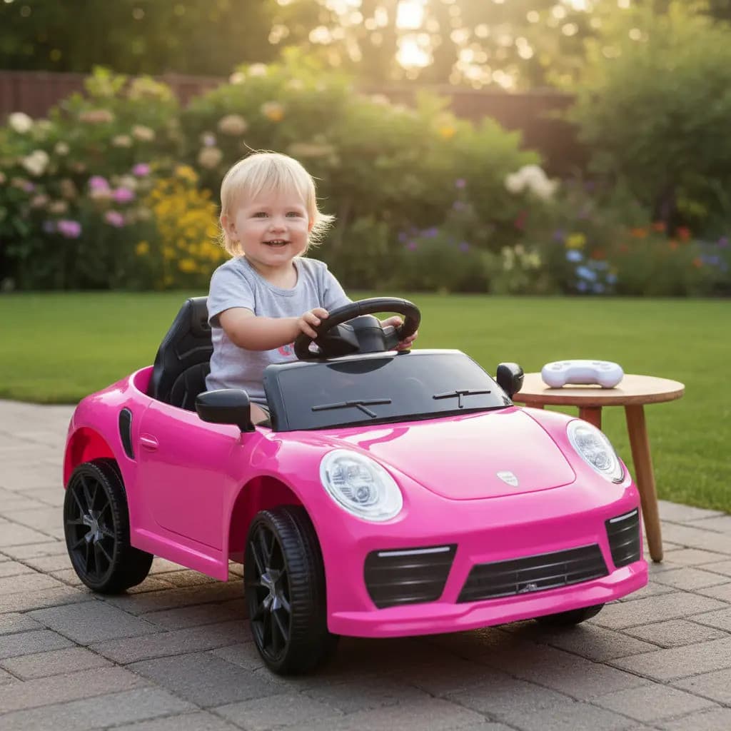 Carrinho Elétrico Infantil Com Controle E Manobrável