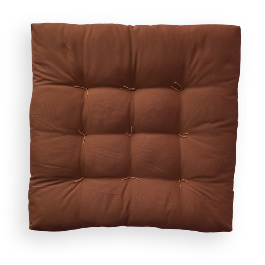 Assento Futon 60x60cm Almofada Grande para Cadeira de Pallet Banco Decorativo Cores Macio Oxford