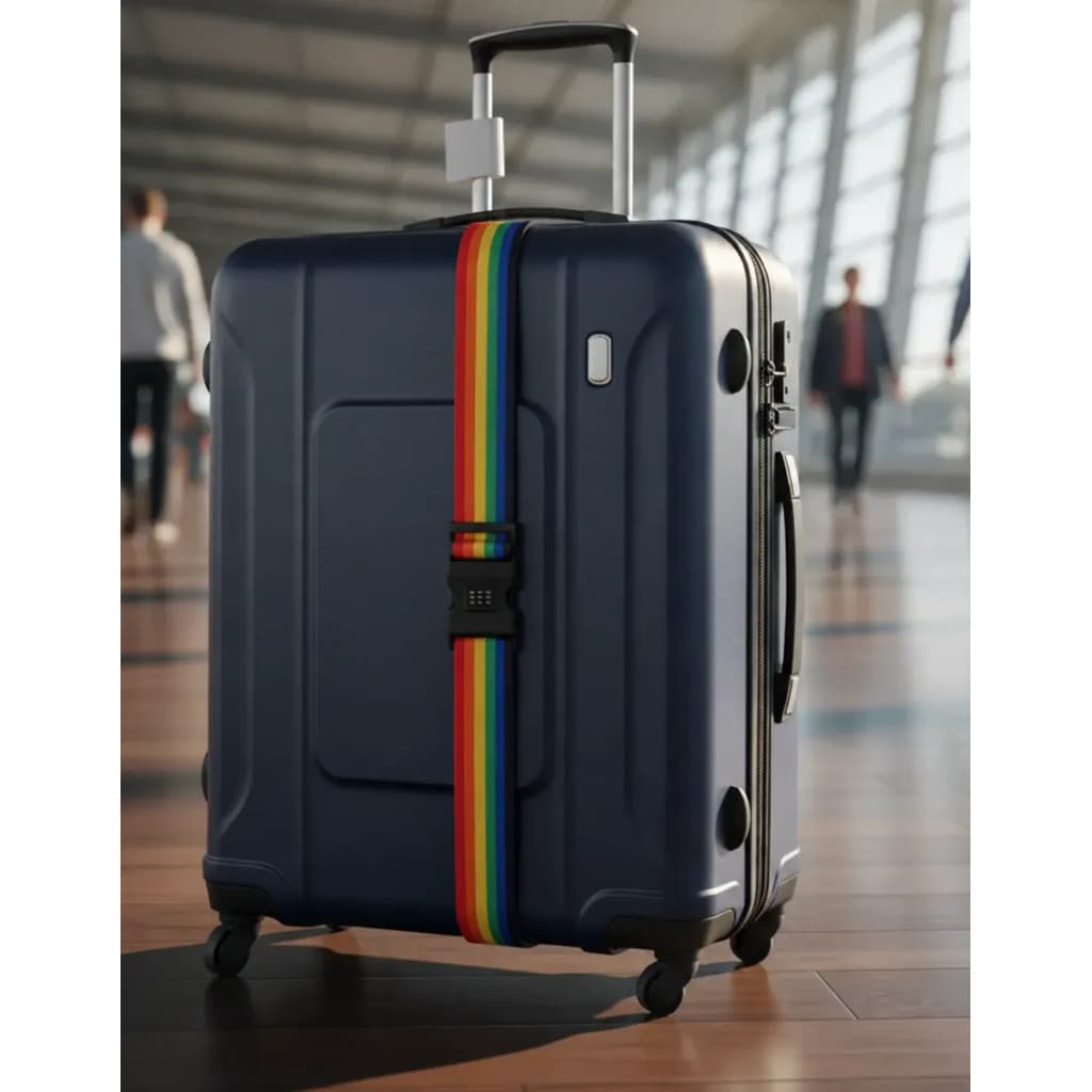 Cinta Fita Para Mala Viagem Com Identificacao Tag