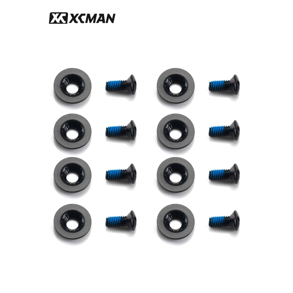 XCMAN suporte de placa de esqui, parafuso de disco de fixação, placa única, parafuso de Snowboard, acessórios universais