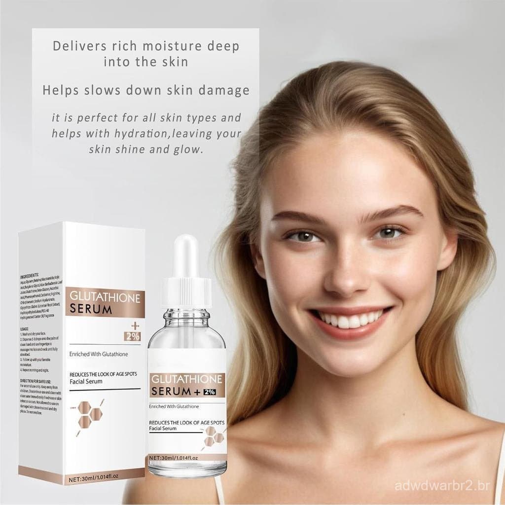 Sérum, 20000ppm e Ácido Hialurônico, Séruns Faciais Coreanos para Mulheres, Sérum para Manchas Escuras, Melhora a Elasti