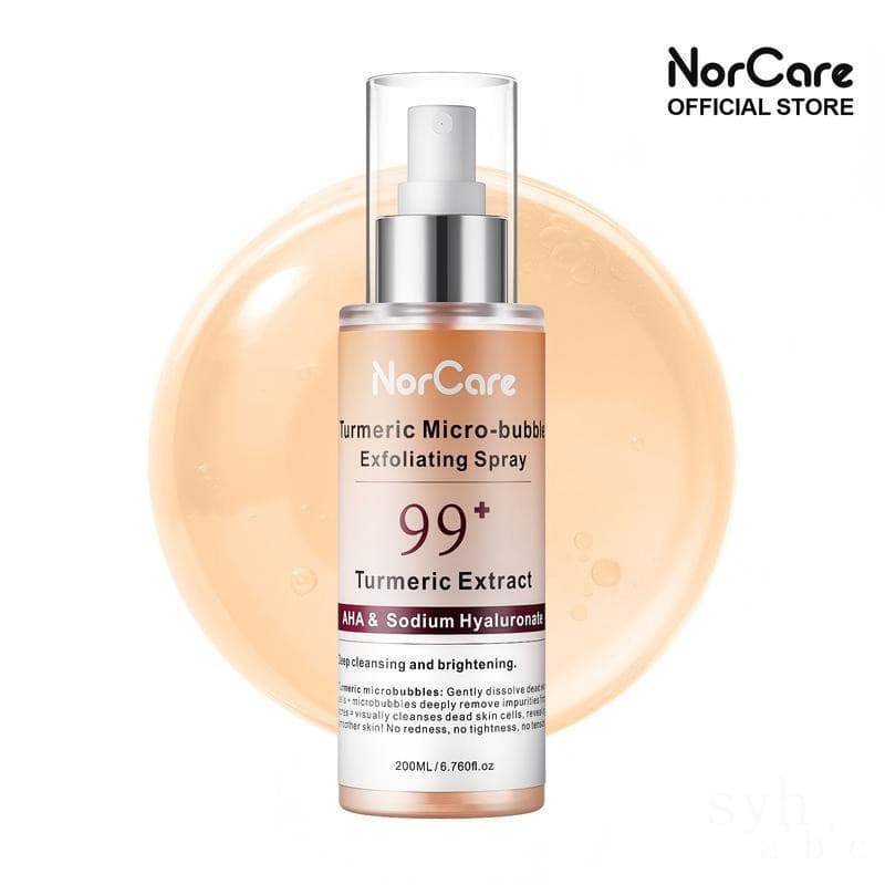 Noka Care Keratin Care Spray Esfoliante 2026 Future Care Tecnologia de Microbolhas Spray Esfoliante Suave com Cúrcuma Co