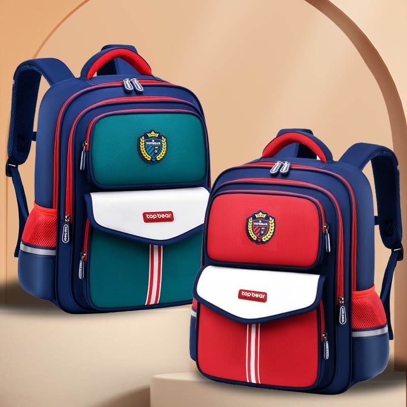 Mochilas escolares infantis Alunos do ensino fundamental de um a três a seis séries Meninos Meninas Mochila ultraleve de