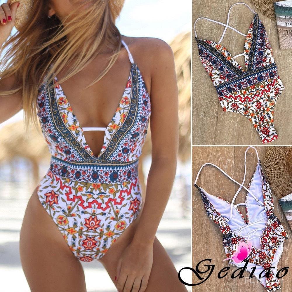 Mono Quini Push-Up Padded / Biquíni de uma peça para mulheres