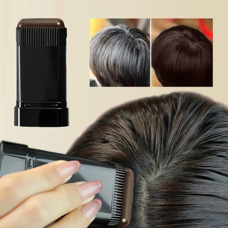 Escova De Cabelo Resistente À Água E Ao Suor , Sem Marcas De Desbotamento , Cobre Cabelos Grisalhos , Dentes Natural