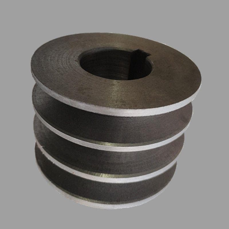 Volante de ferro fundido com polia de três ranhuras, tipo A, diâmetro externo 60-110mm