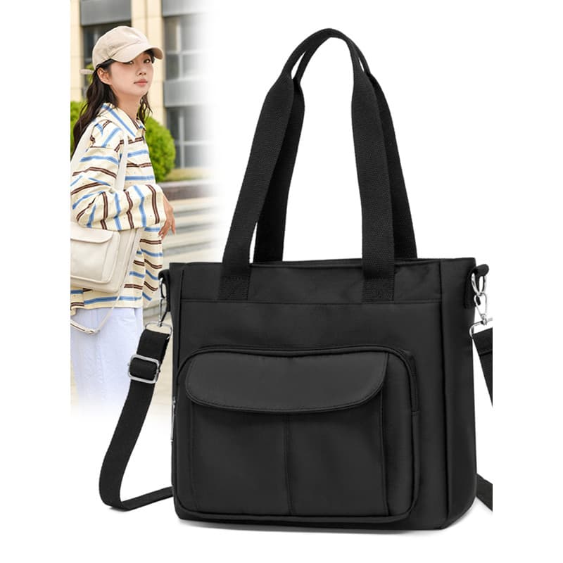Novo estilo bolsa de lona feminina náilon Oxford pano bolsa senhoras bolsa Casual trabalho Commuter ombro saco do mensag